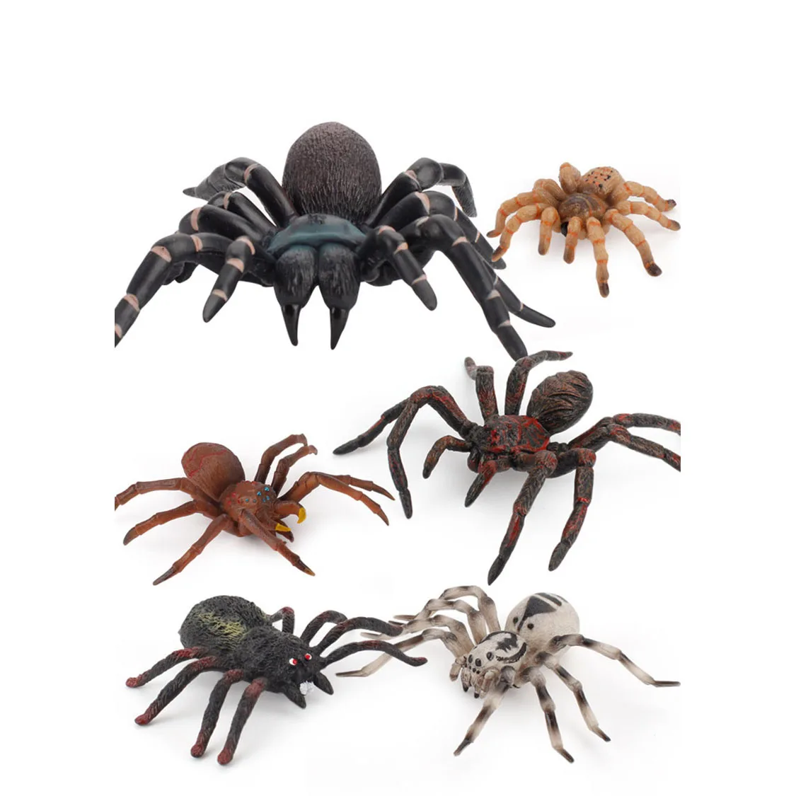 מדומה עכביש דמויות חיות פרא צעצועים מודל הפתעה פעולה מתנה לילדים מציאותי טרנטולה דמויות עיצוב הבית