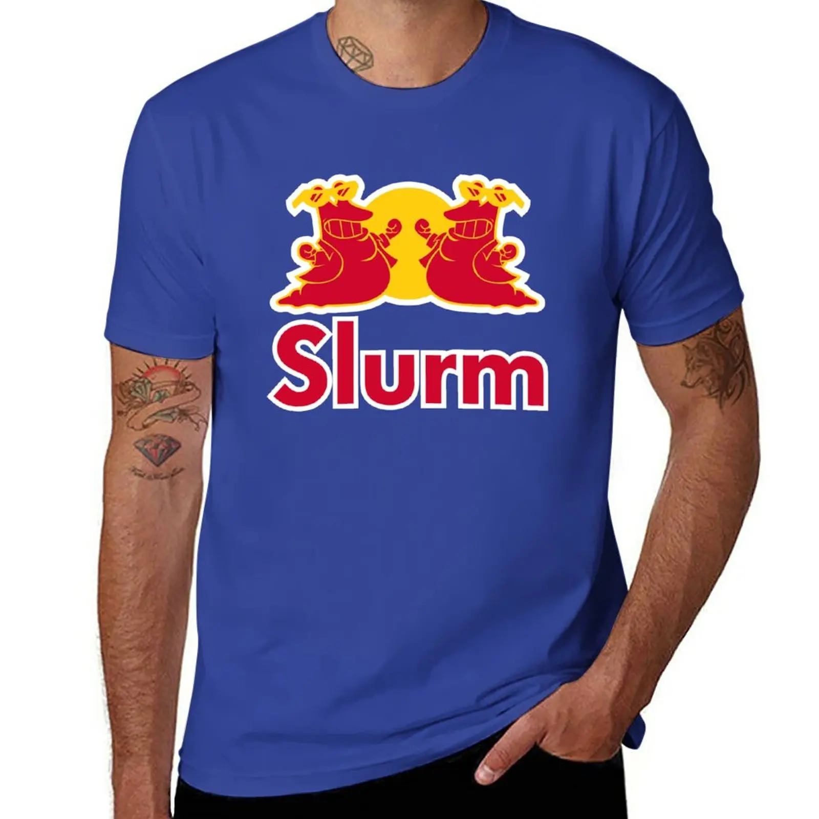 Slurm משקה אנרגיה חולצת ילדים חולצות מנופחים חולצות גודל פלוס חולצות אוהד ספורט חולצות חולצות גברים כותנה