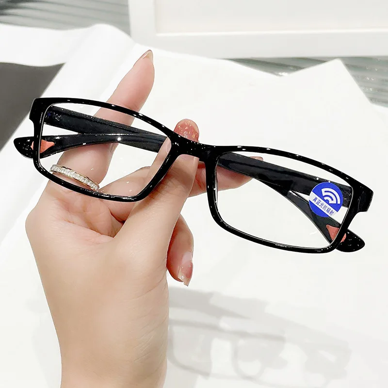 Ultra-אור Presbyopic Mens משקפי קריאה נגד אור כחול משקפיים +1.0 עד +4.0 משקפיים לגברים ונשים נוח