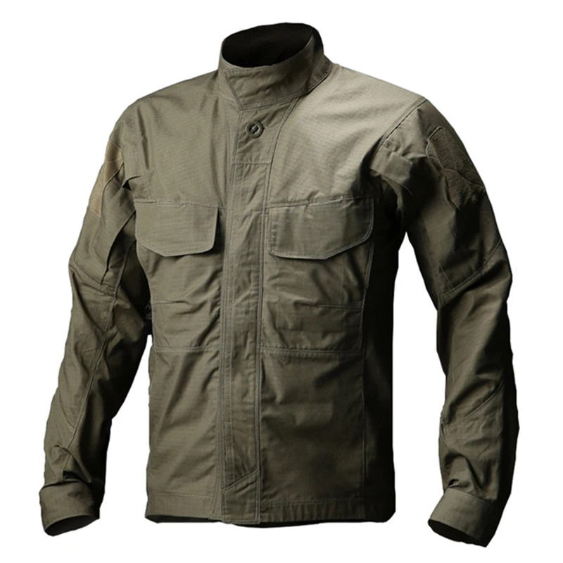 החדש טקטי שרוול ארוך חולצה צבאית טקטית חיילים במדים איכות גבוהה ריבוי כיסים מטען חולצות בגדי הסוואה