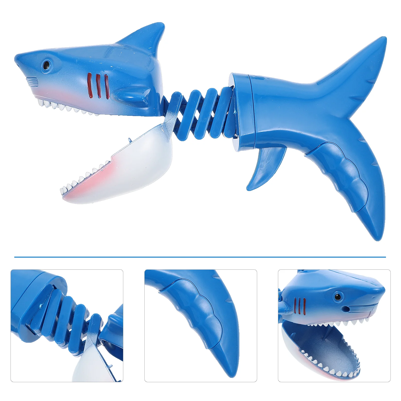 מניפולטור קליפ אמבטיה צעצוע דינוזאור כריש מתיחה צעצועים ילד נושך קריקטורה טלסקופי פלסטיק ילדים מסיבת המשחק צעצוע