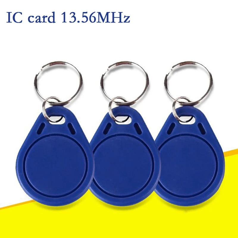 5pcs/חבילה 13.56 MHz IC Crad UID Keyfob תג RFID בקרת גישה שיבוט כרטיס אסימון לכתיבה IC שיבוט כרטיס הפכפך Keyfob