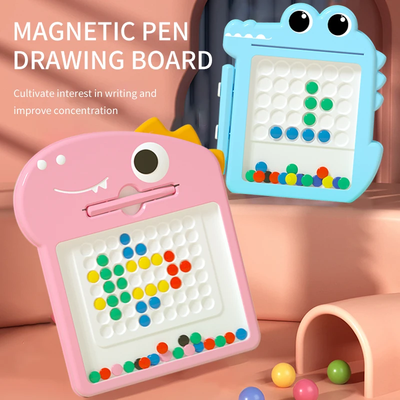 עט מגנטי לוח הציור של הילדים עט מגנטי התינוק השרטוט בנות צעצוע חינוכי