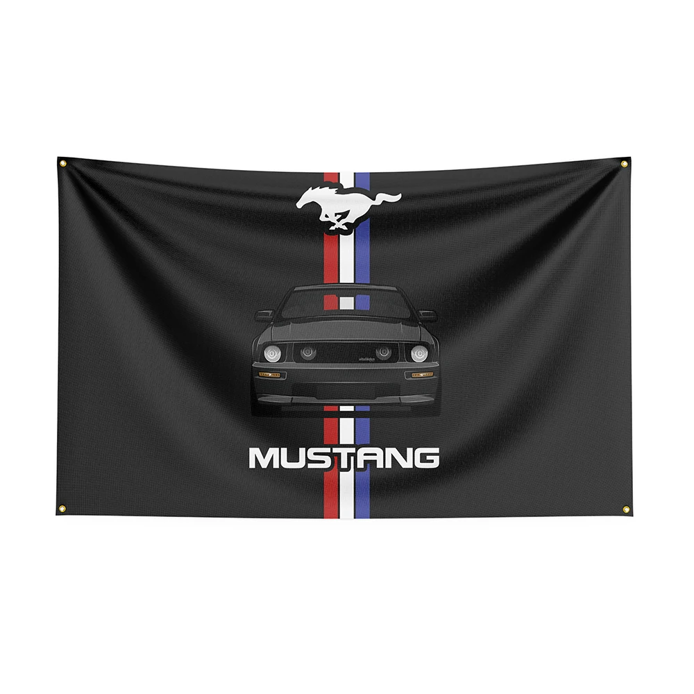 3x5 פורד מוסטנג דגל פוליאסטר Prlnted Raclng מכונית הדגל עבור עיצוב 11