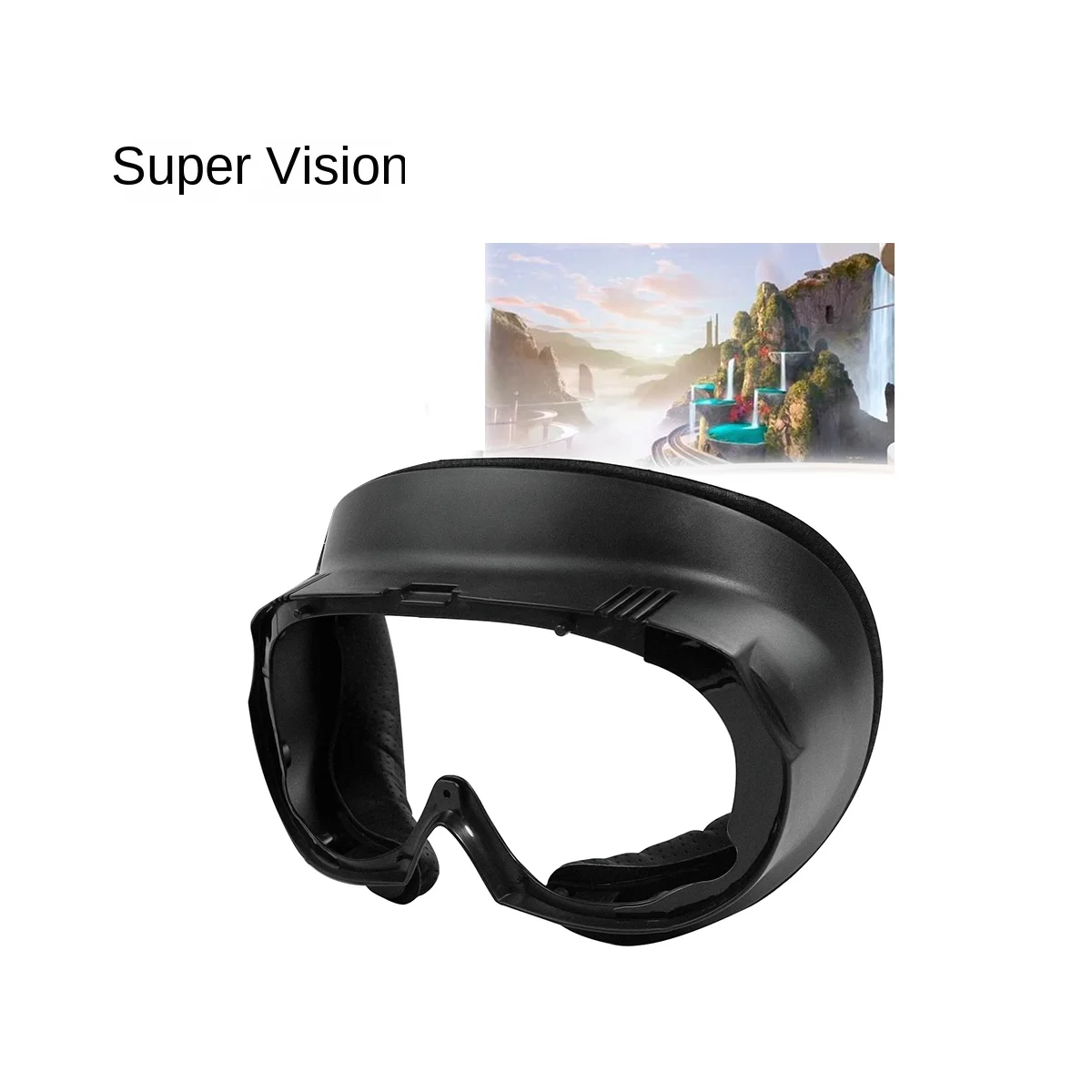 הפנים סוגר ספוג עור פד עבור פיקו 4 VR אוזניות החלפת רחיץ פניו מכסה מסכה על PICO4 אביזרים