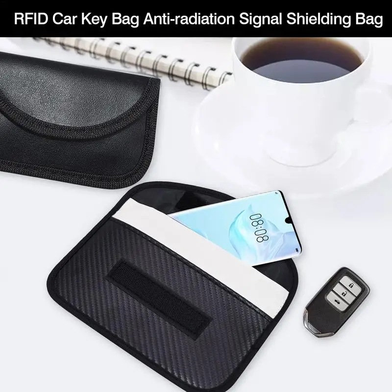 RFID אות חסימת התיק כיסוי אות חוסם במקרה הכלוב פאוץ עבור Keyless מפתחות הרכב הגנה מפני קרינה טלפון נייד