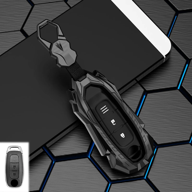 סגסוגת אבץ מפתח המכונית כיסוי Case FobFor ניסאן X-טרייל T33 הקאשקאי J12 Teana 2022 2023 מרחוק להגן על מעטפת העור מחזיק אביזרים