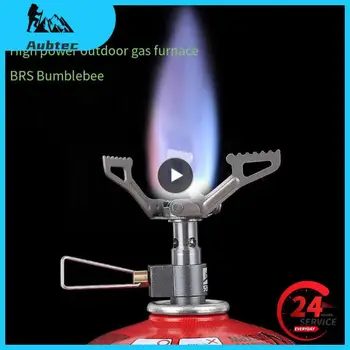 1~8PCS גז תנור Ultra-אור סגסוגת טיטניום חיצונית תנור גז טובה בפני קורוזיה עמידות בחום גבוה בוטאן גז