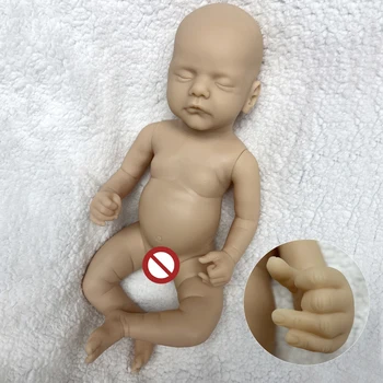 45cm-49cm סאם וג לולו צבוע ביבי מחדש ערכות DIY עבודת יד, גוף מלא, רך ויניל התינוק הנולד