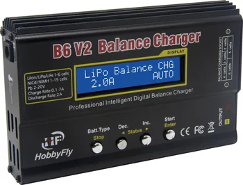B6V2 חכם איזון מטען 80W 7א מקצועי דיגיטלי שאיבת שומן Discharger עבור Li-ion שאיבת שומן החיים NiCd NiMH LiHV PB סוללה