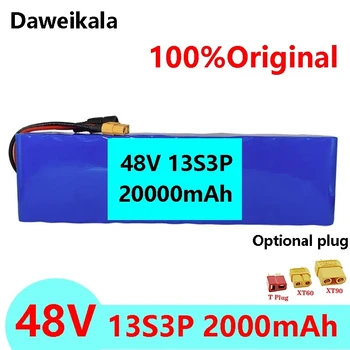 Daweikala-Paquete דה batería דה iones דה litio 13S3P, מקורי, 48V, 20000mAh, 500W, פארא bicicleta eléctrica דה 54,6 V, קטנוע