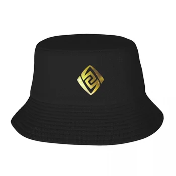 Geo אלמנט Genshin למבוגרים דייג הכובע של בוב דלי כובעים גברים, נשים, כובעי דייג כובע ילדה ילד הכובע