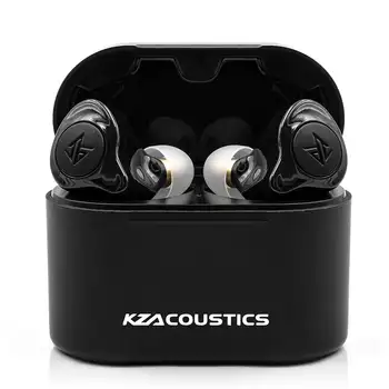 KZ S2 1DD+1BA Hyrbid HiFi TWS Bluetooth 5.0 באוזן אוזניות ומוניטורים