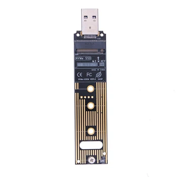 M. 2 NVME USB קורא כרטיסי 10Gpbs ממיר קורא USB3.1 מ 2 NVME USB-3.0 פנימי ממיר כרטיס PCI-E/מ. 2 Nvme SSD