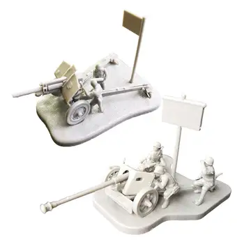 אנטי-טנקים מודל צעצועים חידות 1:72 תרחיש M1938 4D עבור ילדים