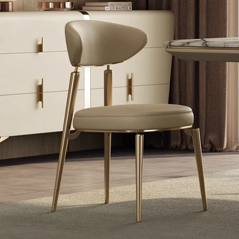 ארגונומי מודרני האוכל הכיסא יוקרה מרפסת עיצוב מינימליסטי יהירות להירגע כסאות אוכל סעודה Silla Comedor רהיטים BL50CY