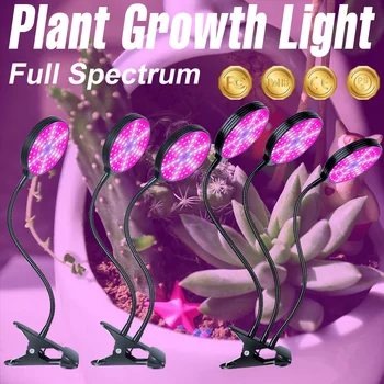גידול הידרופוני אור עמיד למים LED הנורה לצמח לגדול ספקטרום מלא USB פיטו מנורת פרח מקורה זרעי חממה גידול האוהל