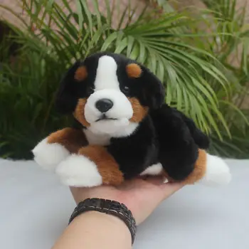 הדמיה חיה Bernese ההר כלב גור האנטר שוויץ קטיפה צעצוע בובת בובה סיפור לפני השינה חבר ילדה ילד מתנה
