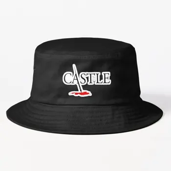 הטירה לוגו של סטס דלי כובע דלי כובע Cheapu מוצק צבע Mens קיץ בנים שמש כובעים שחורים דייגים אביב 
 דגים חיצוני