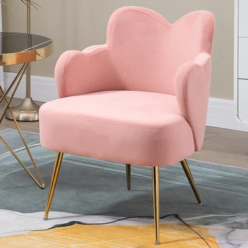 הסלון נורדי יחיד ספה הכלכלי עיצוב צורה כורסת קטיפה ספה רהיטים ספה רכה מתאבן איטלקי ריהוט סלון