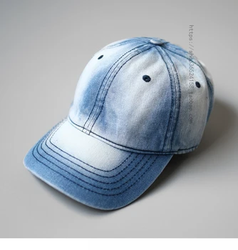 יפנית רטרו פשוט שטף ג ' ינס כובע בייסבול נקבה רחוב מזדמן לשמש הוכחה לשיא כובע זכר