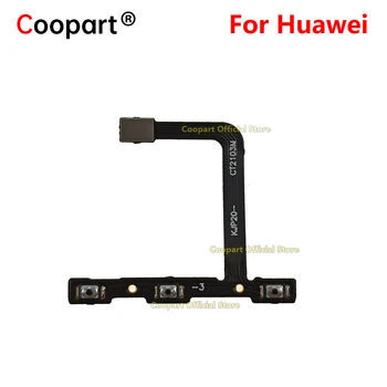 כוח חדש על כפתורים עבור Huawei P20 P30 P20 Pro P9 P10 בנוסף לייט עמ ' חכם 2018 שקט הווליום למטה, כפתור סרט להגמיש כבלים
