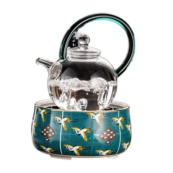 כיריים קרמיות חשמליות תה בישול תה כיריים קרמיות חשמליות תנור קטן, קומקום מסחרי תה סיר אילם ומתקנים להכנת תה