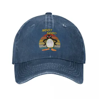 לא לא פינגווין לשני המינים סגנון כובעי בייסבול במצוקה כותנה כובעי כובע מזדמן חיצוני אימונים כובע Snapback