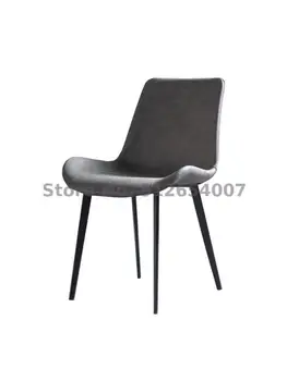מודרני מינימליסטי למבוגרים בבית האוכל הכיסא משענת כיסא מעור מסעדה שולחן אוכל, כיסא חדר ישיבות משא ומתן