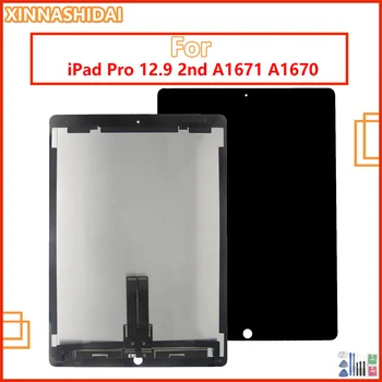 עבור iPad Pro 12.9 2 A1671 A1670 תצוגת LCD מסך מגע דיגיטלית הרכבה עבור iPad Pro 12.9