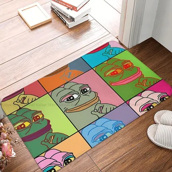 פפה הצפרדע אמבטיה החלקה שטיח נדיר פופ ארט מרילין מונרו בסלון שטיח ברוכים הבאים שטיחון רצפה עיצוב השטיח